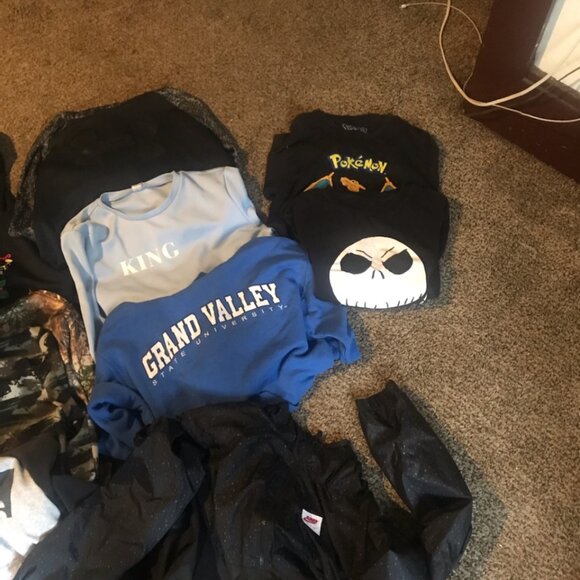 Teen boys bundle of jeans sweatpants hoodies t-shirts